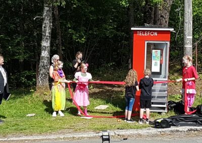 Lek rundt bokkiosken