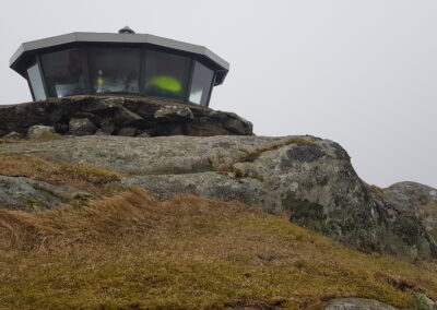 Vidsyn på toppen av Hågåsen Hidra